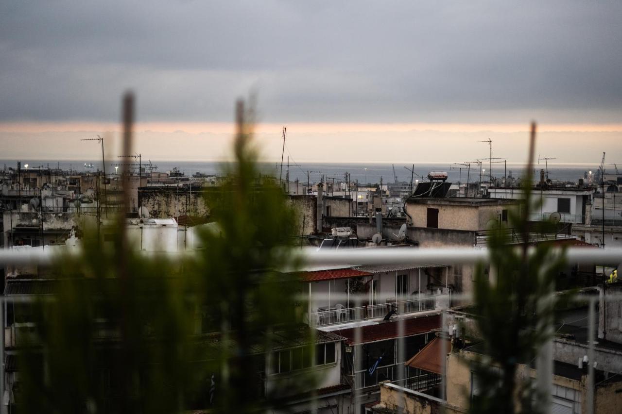 テッサロニキWest Walls Sea View Studio A3アパートメント エクステリア 写真